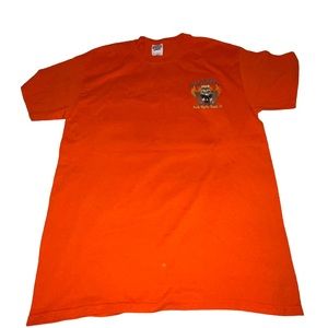 Jerzees Men’s North Myrtle Beach Bike Week T-Shirt Size Medium Orange 2018